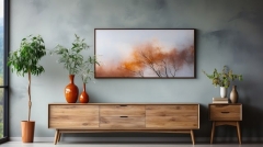 Un buffet en bois