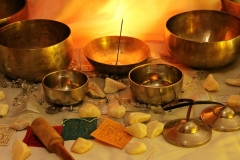 Des objets tibétains