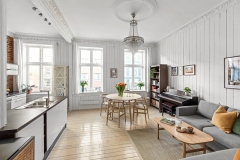 Un salon contemporain
